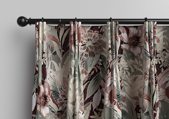 Bali, Red - Made to Measure Curtains - Image 11